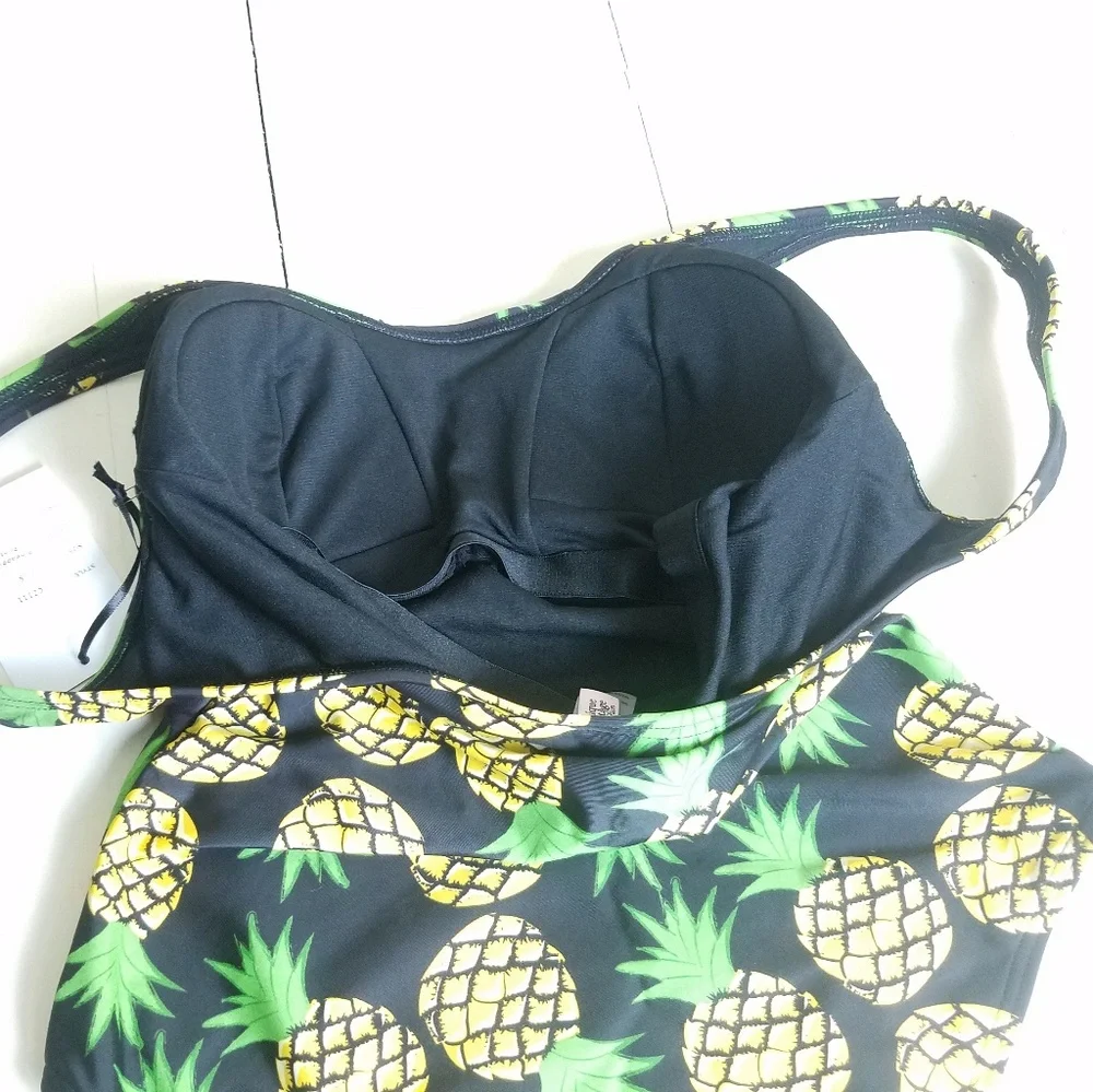 Mrs Parker Pineapple Print Swimsuit - Picture 7 of 8